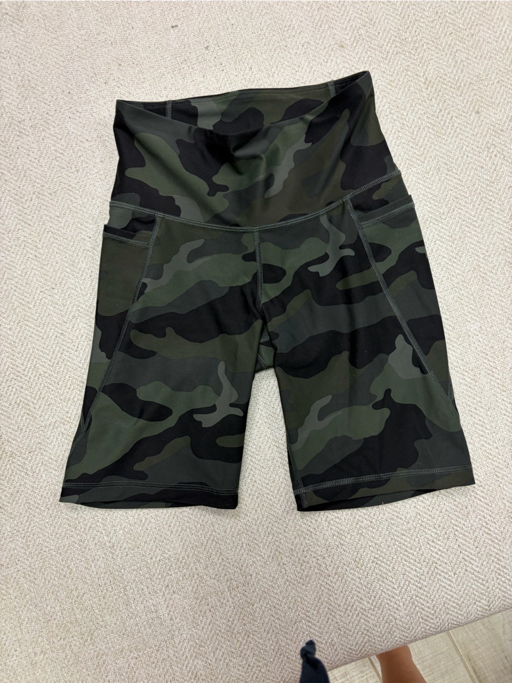 Old Navy Active Camo Sports Bra - Green and Black